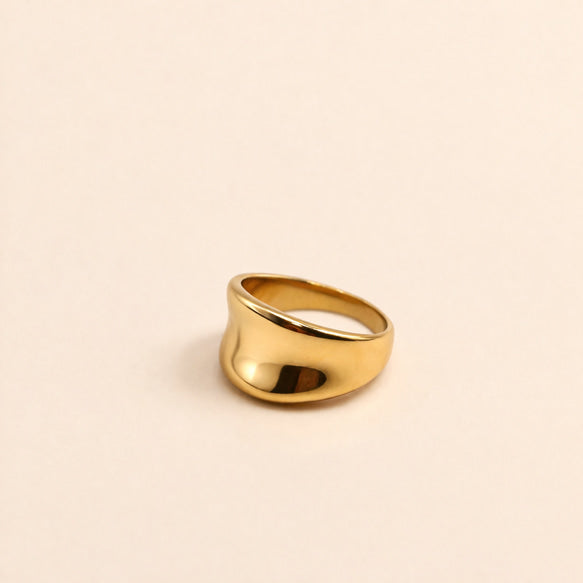 リング|グロスリング|サージカルステンレス│金アレ対応│つけっぱなしOK│上品ツヤ仕上げ│Gloss Ring