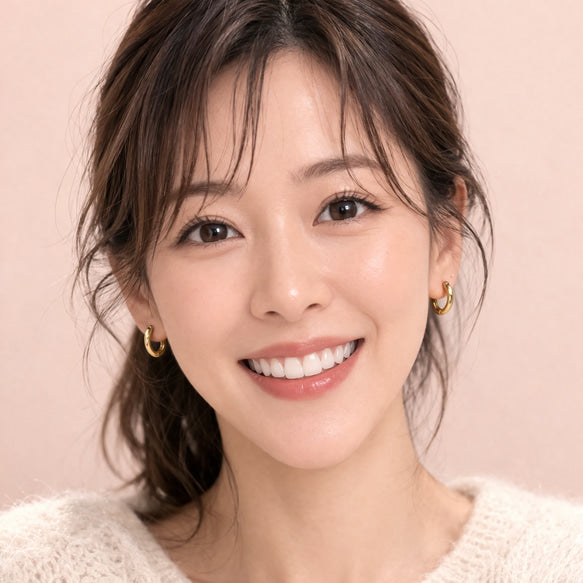 ルナイヤークリップ│痛くなく落ちにくい!ピアスのようなイヤリング!│金属アレルギー対応│サージカルステンレス│つけっぱなし
