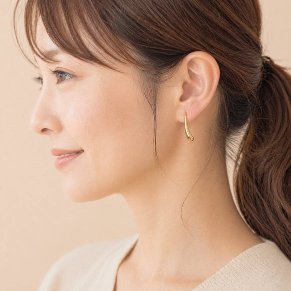 みんな大好き！ドロップラインピアス│金属アレルギー対応│サージカルステンレス│つけっぱなし