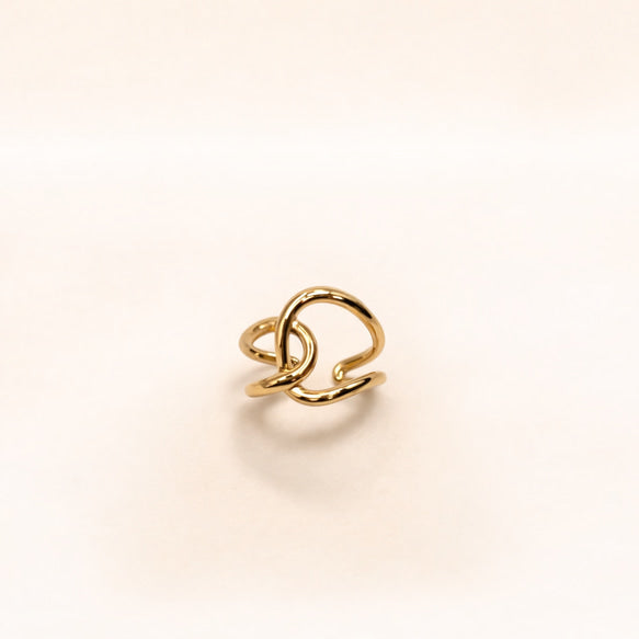 リング｜オープンリング｜サージカルステンレス│金属アレルギー対応│つけっぱなしOK│馴染みのいい Grace Open Ring